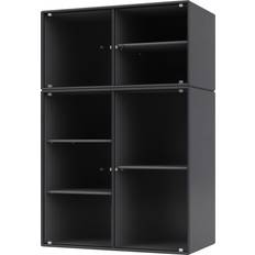 Montana Ripple Cabinet III Vægophæng W69.6 x H105 x D38 cm Vitrineskab