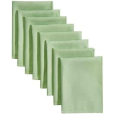 Cloth Napkins Izod Izod Lyford Napkins 18" x 18" 8-Pack in Cloth Napkin Green, White (45.7x45.72cm)