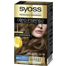Syoss Hårfärger & Färgbehandlingar Syoss Intense Permanent Hair Color 6-10 Dark Blonde