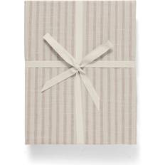 Stripe Mauve Fitted 140x200 cm