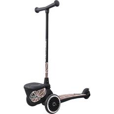 Scoot and Ride Highway Kick 2 Brown linjer One Size Sparkcykel