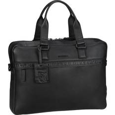 Herre Mapper Burkely Minimal Mason Briefcase - Black
