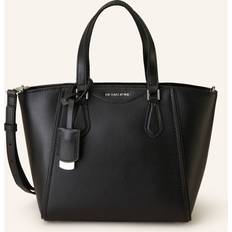 Michael Kors MK Taryn Small Leather Convertible Crossbody Bag - Black