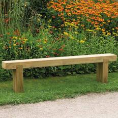 Forest Garden Sleeper 6'x1' (1.8x0.2m) Garden Bench