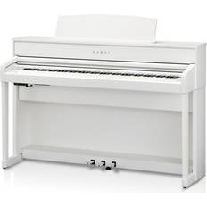 Kawai CA701 88-Key Grand Feel III Digital Piano Satin White