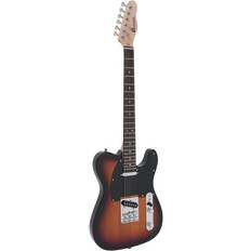 Dimavery tl-401 e-gitarre, sunburst