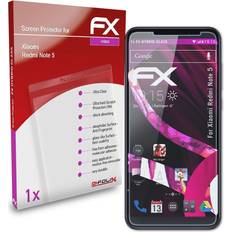 Screen Protectors atFoliX glasfolie für xiaomi redmi note 5 panzerfolie 9h schutzpanzer Transparent