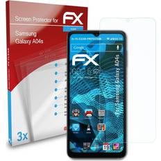 Screen Protectors atFoliX 3x displayschutzfolie für samsung galaxy a04s schutzfolie klar folie Transparent
