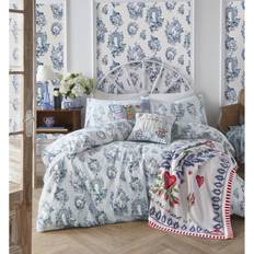 Cath Kidston 30 Years Toile Set King - Blue Duvet Cover Blue