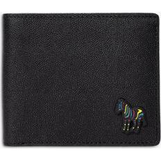 Paul Smith Zebra Logo Leather Billfold Wallet - Black Men