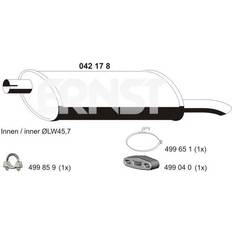 Avgassystem Ernst Bakre Ljuddämpare 042178 730 OPEL Astra F CC