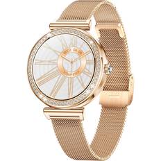 Chronus Smart Watch I109 1.27 Inch Bluetooth 100+ IP68 Waterproof Rose Gold