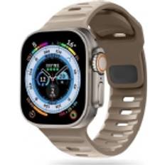 Tech-Protect Apple Watch 42/44/SE/45/46/49 mm Iconband Rem Silikon Beige