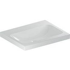 Lavabos de baño Geberit iCon Light Aufsatzwaschtisch 60 cm x 48 cm Ohne Hahnloch 501847