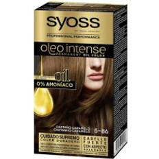 Syoss Hårfärger & Färgbehandlingar Syoss Intense Permanent Hair Color 5-86 Caramel Brown