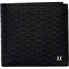 Portefeuilles et Porte-clés Armani Exchange Portefeuille Homme Contrastée Et Logo - Black