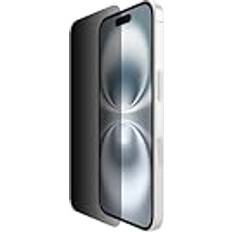 Apple iPhone 16 Pro Max Skärmskydd Belkin ScreenForce InvisiGlass iPhone 16 insynsskydd, reptåligt stötskydd, skyddsfolie av återvunnet glas, positioneringsskal för bubbelfri applikation, skärmskydd för iPhone 16, 15, 14 Pro