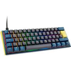 Blau - Gamingtastatur Tastaturen Ducky One 3 Daybreak Mini Gaming Tastatur RGB LED MX-Red