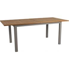 Brafab Firkantede Haveborde Havemøbler Brafab Lyon Spisebord Teak 194 x 92 x 76 cm - Khaki