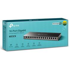 Switches TP-Link TL-SG116E 16-Port Gigabit Unmanaged Pro Switch With Steel Case