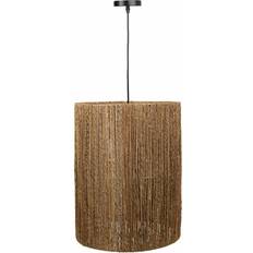 Alexandra House Living Taklampa Naturell Jute 35 x 45 x 35 cm Pendellampa 35cm