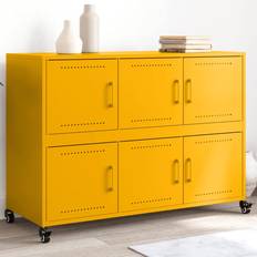 Steel Cabinets vidaXL Storage Cupboard 100.5 x 39 x 72 cm Sideboard