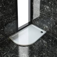 Showers Elegant Quadrant Stone Shower Tray 1200 x 800 x 40 mm