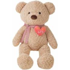 BigBuy Teddy Bear Old Heart 115 cm