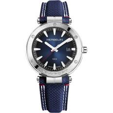 Watches Michel Herbelin Herbelin Newport (40.5mm) Blue Blue Fabric
