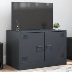 Acero Muebles de TV vidaXL Para Acero Gris Antracita 67x39x44 cm Mueble de TV