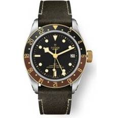 Tudor Black Bay GMT S & G Black Leather