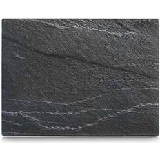 Zeller 26257 Glass Cutting Plate 40 x 30 cm Anthracite Chopping Board