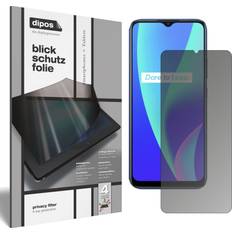 Screen Protectors Dipos Screen protector for oppo realme c15 privacy filter 4-way protection