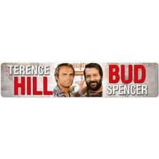 Bud Spencer & Terence Hill Portrait Mit Autogramm STR-B02 Wanddeko