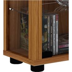 Meubles VCM Lumo Mini Display 90 cm H X 59 cm W X 18 cm D Glass Cabinet