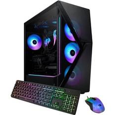 iBuyPower Slate Gaming Desktop PC Ryzen 7 7800X3D 16GB-32GB DDR5 RGB RAM 2TB NVMe