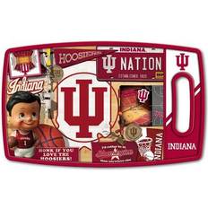 Non-Slip Chopping Boards YouTheFan Indiana Hoosiers Retro Series Cutting 14" x 9" Chopping Board