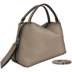 Gianni Chiarini Väskor Gianni Chiarini Läder Axelväska med Logotyp - Brun