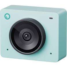 OBSBOT Meet 2-4K Webcam for PC with 1/2" Sensor, AI Framing & Autofocus, Beauty Mode, Lightweight, HDR, Webcam with Microphone, 60 FPS, Web cam for Streaming, Meeting, Gaming, etc. (Aurora Green)