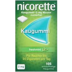 Nicorette Freshmint Kaugummi 2 mg 105 st