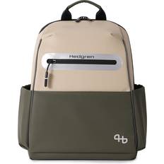 Hedgren Commute Bike Rim Cykelrygsæk 14L - Beige/Olive