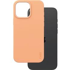 Apple iPhone 16 Mobilfodral PanzerGlass CARE iPhone 16 Pro Max Mobilskal MagSafe Fashion Orange TheMobileStore MagSafe-Tillbehör