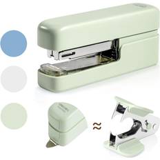 Green Staplers & Staples Deli Stapler 45 Sheet Capacity Office Stapler, Green