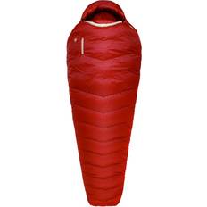 Grüezi Bag Biopod Down Hybrid Ice Alpine 200 Down sleeping size 200 cm, cherry