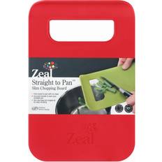 Red Chopping Boards Zeal Slim Straight To Pan Small - Lime Green (14.5 cm L x 21.5 cm W) Chopping Board