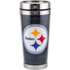 Metal Travel Mugs Pittsburgh Steelers Wrap TA11974 Travel Mug