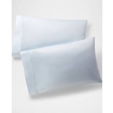 Organic Bed Linen Ralph Lauren Home Organic Sateen Pillowcase - Hyacinth Pillow Case Blue