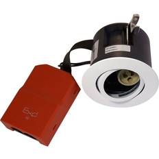 Lemvigh-Müller Lamper Lemvigh-Müller EXO 66 Indbygningsspot Rund Sandy Mat Hvid Spotlight