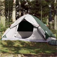 vidaXL vidaXL Camping Tent Dome 2-Person Lightweight Tent Dome Tent Green Waterproof