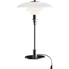 Louis Poulsen PH 3/2 White/Chrome Bordlampe 45.5cm